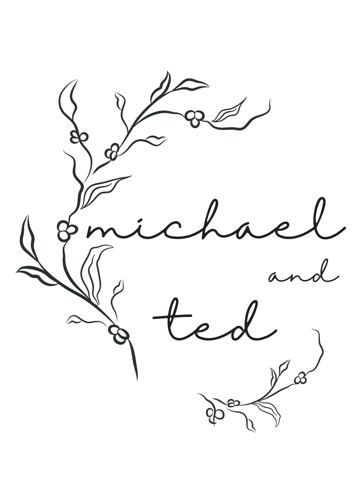 Brittany Signature · Leaf Sprigs