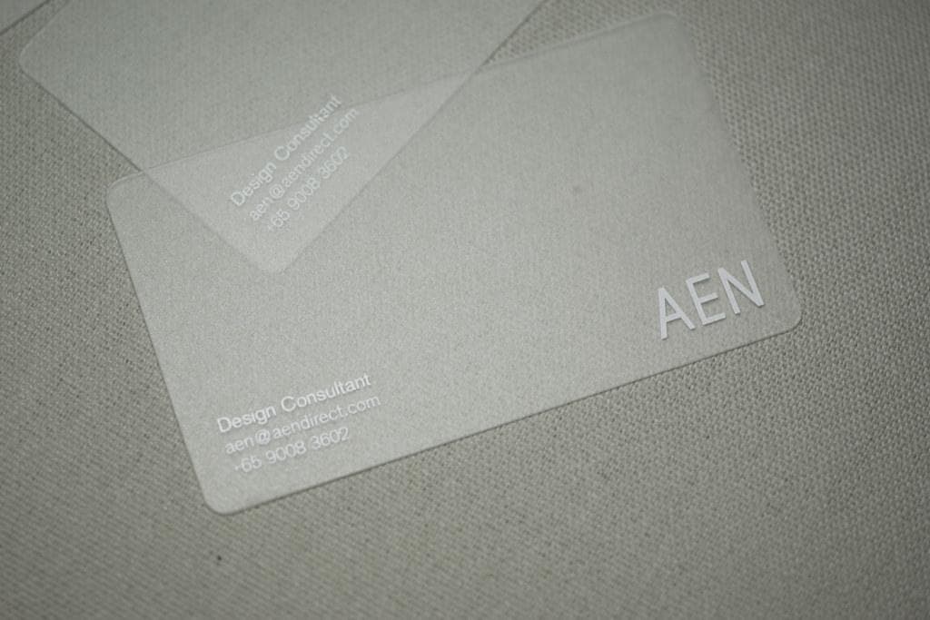 Clearly Different: Making a Statement with Transparent Cards