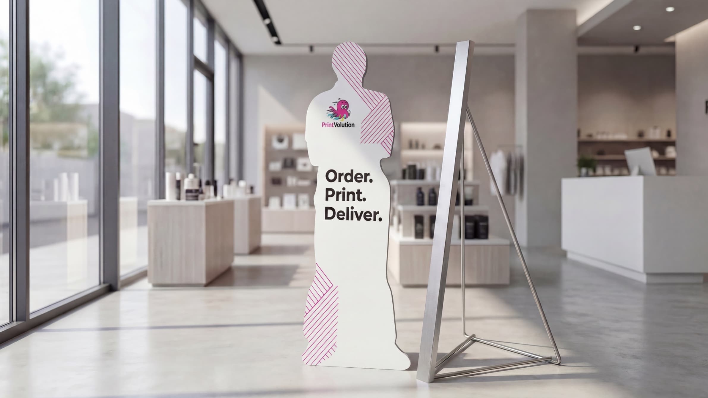 Life Size Standee printing in Singapore by Printvolution Life Size Standee printing in Singapore by Printvolution
