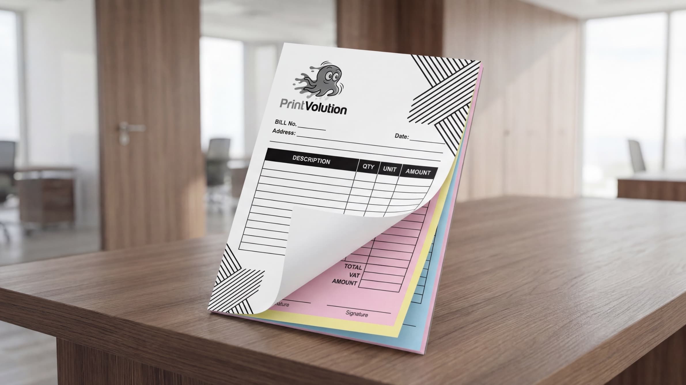 NCR Form printing in Singapore by Printvolution NCR Form printing in Singapore by Printvolution