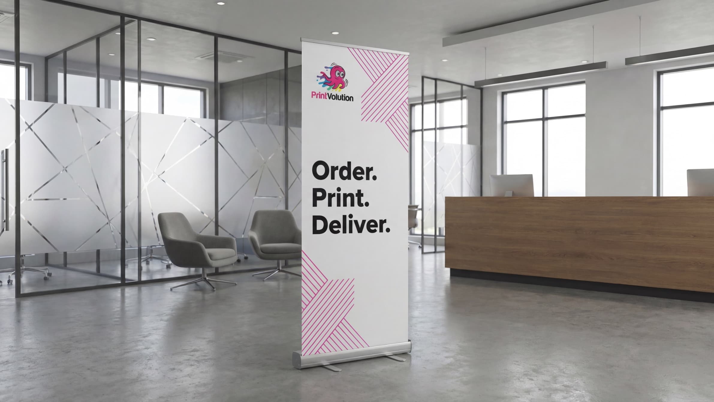 Roll Up Banner printing in Singapore by Printvolution Roll Up Banner printing in Singapore by Printvolution