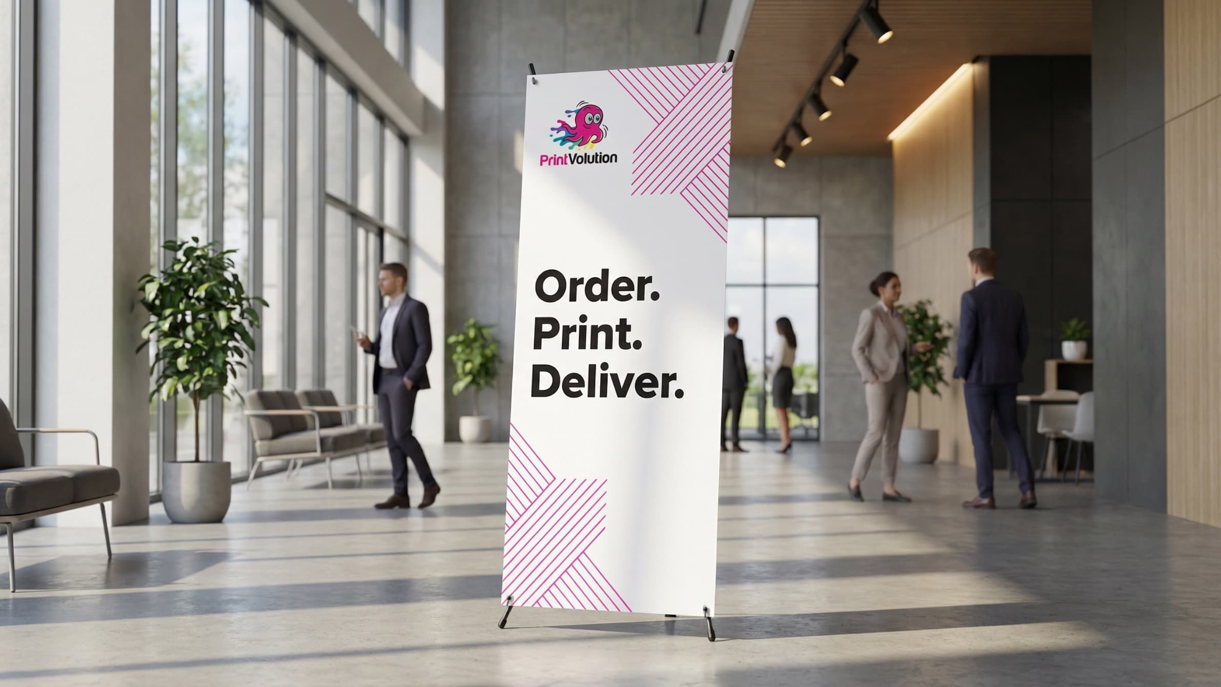 X Stand Banner printing in Singapore by Printvolution X Stand Banner printing in Singapore by Printvolution