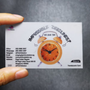 Translucent Card