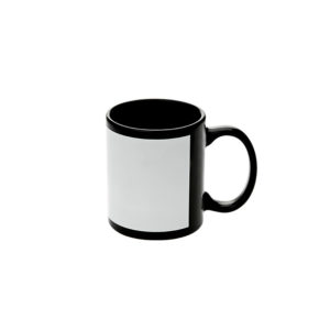 Black Cup w White Patch