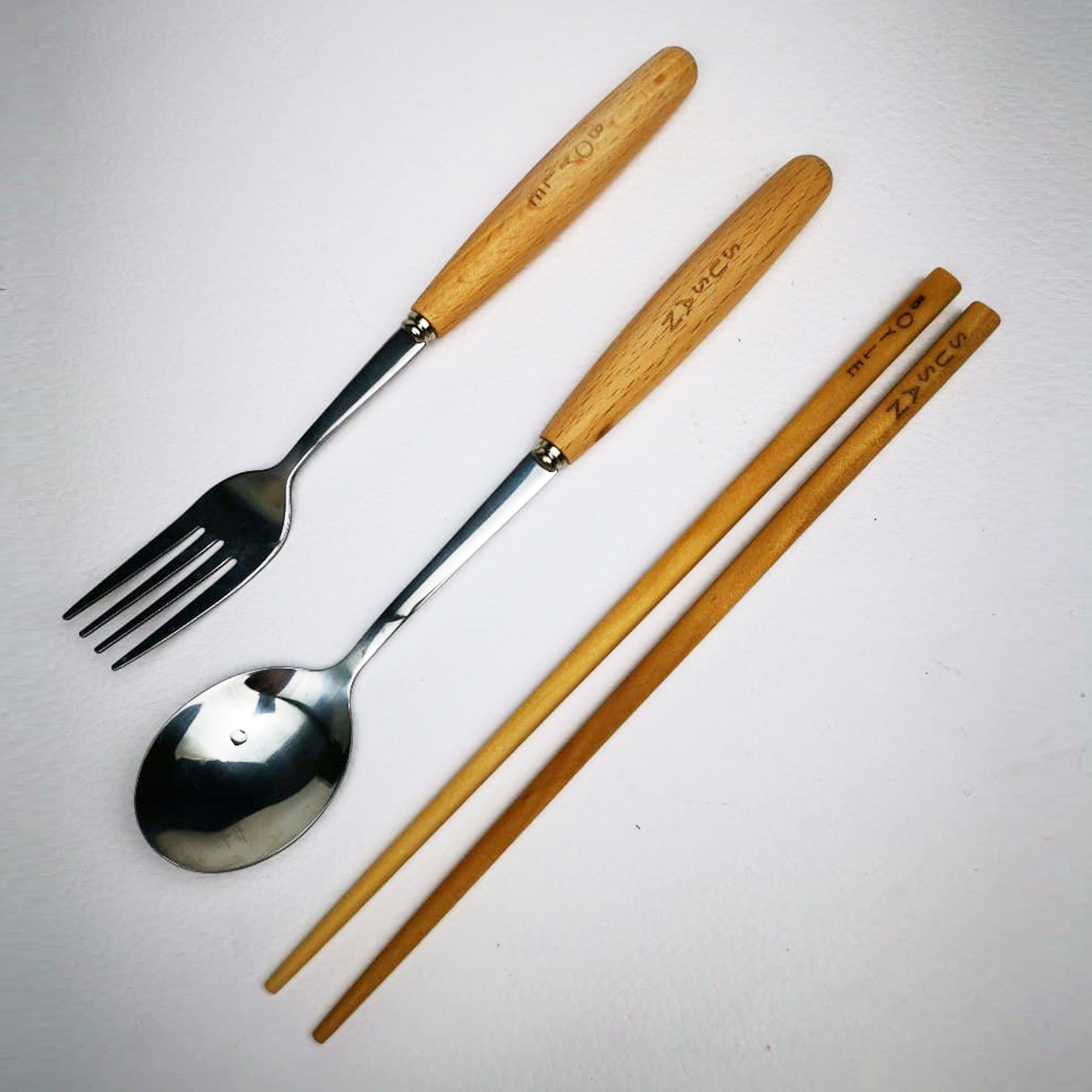 Bamboo Cutlery 01