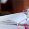 a close-up of a book