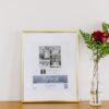 gold photo frame