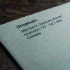 white Unsplash mail letter